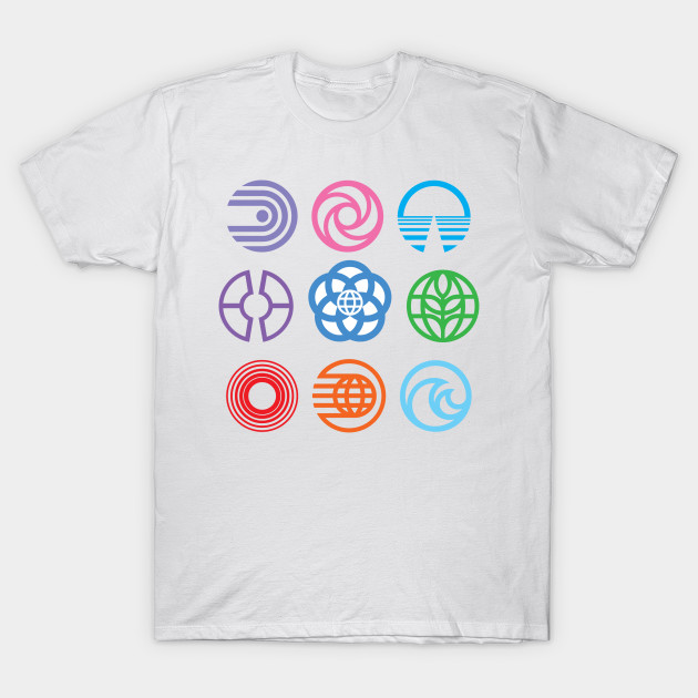 The Symbols of EPCOT T-Shirt-TOZ